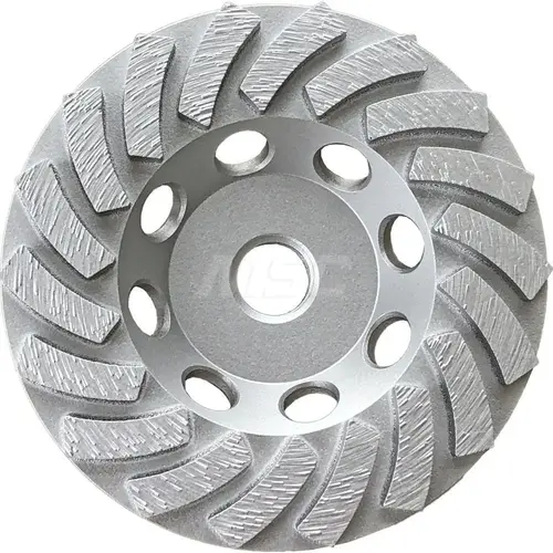 Surface Grinding Wheel: 4" Dia, 1" Thick, 5/8" Hole, 50 & 60 Grit