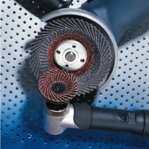 Flap Disc: 5/8-11 Hole, 80 Grit, Zirconia Alumina