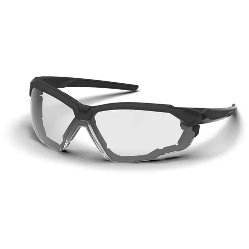 Safety Glasses; Glasses Style: Wraparound ; Lens Coating: Anti-Fog & Anti-Scratch ; Frame Style: Wrap Around ; Lens Color: Clear ; Frame Color: Black ; Size: Universal