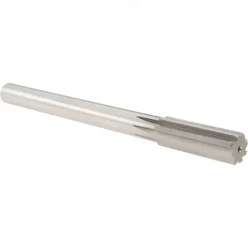 Chucking Reamer: 0.874" Dia, Straight Shank, High Speed Steel Bright (Polished) Chucking Reamer: 0.874" Dia, Straight Shank, High Speed Steel Bright (Polished)