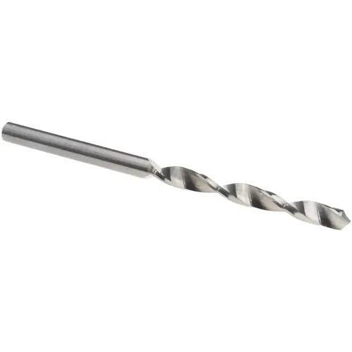 Jobber Drill: 1/8" Dia, 118 deg Point, Solid Carbide Bright/Uncoated Jobber Drill: 1/8" Dia, 118 deg Point, Solid Carbide Bright/Uncoated