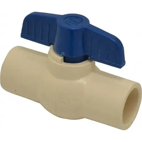 Miniature Manual Ball Valve: 3/4" Pipe, Large Port Miniature Manual Ball Valve: 3/4" Pipe, Large Port