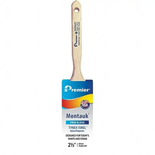 Paint Brush: 2-1/2" Nylon, Synthetic Bristle Paint Brush: 2-1/2" Nylon, Synthetic Bristle