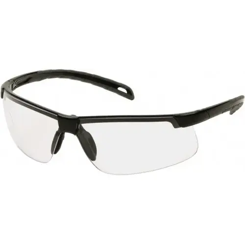 Safety Glass: Scratch-Resistant, Polycarbonate, Clear Lenses, Full-Framed, UV Protection Safety Glass: Scratch-Resistant, Polycarbonate, Clear Lenses, Full-Framed, UV Protection