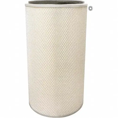 Automotive Air Filter: 12-3/32" OD, 23-1/2" OAL