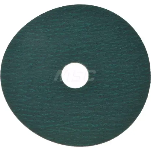 Fiber Disc: 5" Disc Dia, 7/8" Hole, 120 Grit, Zirconia Alumina Fiber Disc: 5" Disc Dia, 7/8" Hole, 120 Grit, Zirconia Alumina