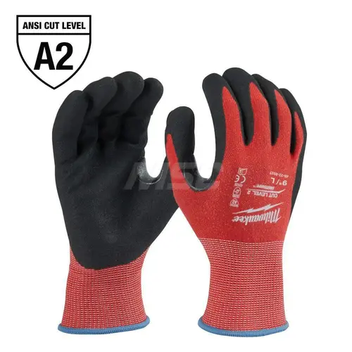 Cut & Puncture-Resistant Gloves: Size Large, ANSI Cut A2, ANSI Puncture 2, Nitrile, Series 48-22 Cut & Puncture-Resistant Gloves: Size Large, ANSI Cut A2, ANSI Puncture 2, Nitrile, Series 48-22
