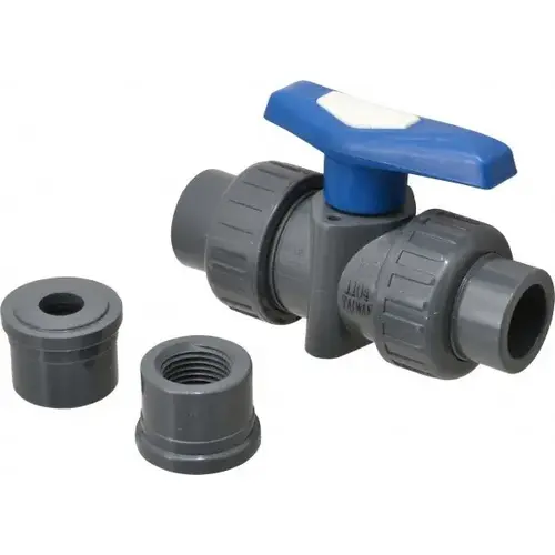 True Union Manual Ball Valve: 1/2" Pipe, Full Port True Union Manual Ball Valve: 1/2" Pipe, Full Port