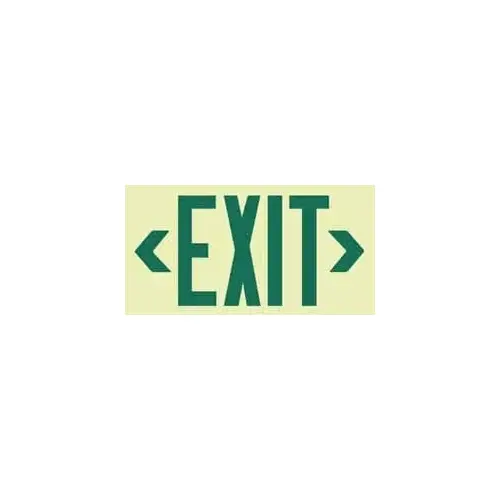 Exit, Plastic Exit Sign