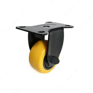 Maxwheels F24072 Yellow Thermoplastic Polyurethane Casters