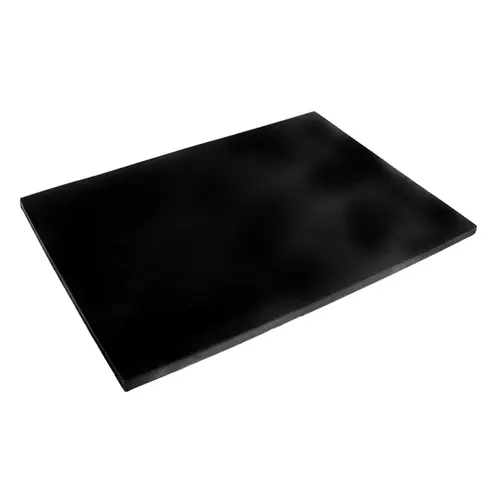 Solid Rubber Sheet. 7" wide X 10" long X 1/4" thick. Each
