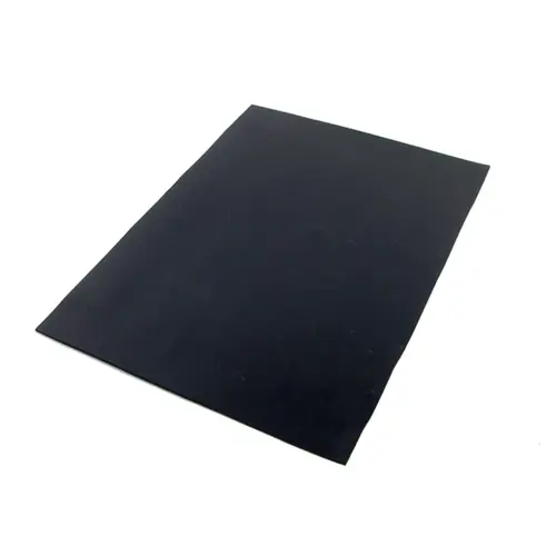 Solid Rubber Sheet. 5 Inches wide X 7 Inches long X 1/32" thick. Each