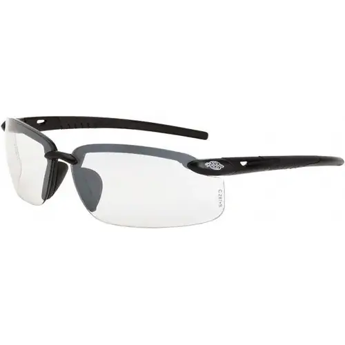 Safety Glasses: Scratch-Resistant, Polycarbonate, Clear Lenses, N/A