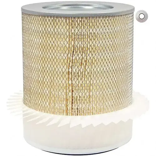 Automotive Air Filter Element: 15-3/4" OD, 14-1/2" OAL