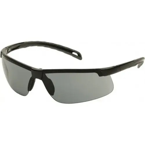 Safety Glass: Anti-Fog & Scratch-Resistant, Polycarbonate, Gray Lenses, Full-Framed, UV Protection Safety Glass: Anti-Fog & Scratch-Resistant, Polycarbonate, Gray Lenses, Full-Framed, UV Protection