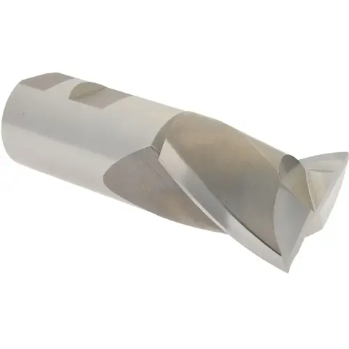 Square End Mill: 1-1/2 inch Dia, 1-5/8 inch LOC, 1-1/4 inch Shank Dia, 4-1/8 inch OAL, 2 Flutes, High Speed Steel Square End Mill: 1-1/2 inch Dia, 1-5/8 inch LOC, 1-1/4 inch Shank Dia, 4-1/8 inch OAL, 2 Flutes, High Speed Steel
