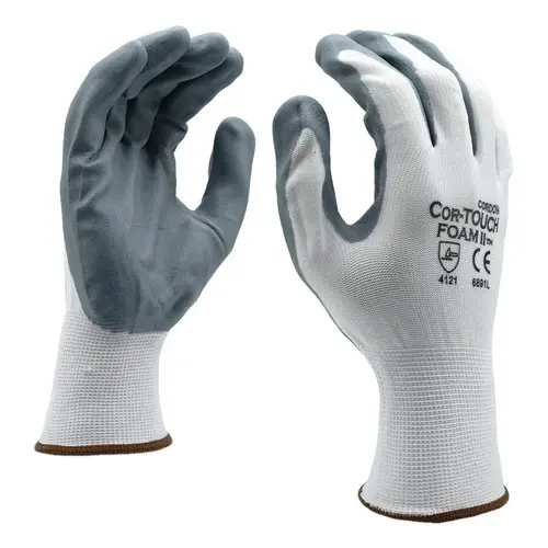 Cut-Resistant & Puncture Resistant Gloves: Size Medium, ANSI Cut A1, ANSI Puncture 1, Nitrile, Series 6891 Cut-Resistant & Puncture Resistant Gloves: Size Medium, ANSI Cut A1, ANSI Puncture 1, Nitrile, Series 6891