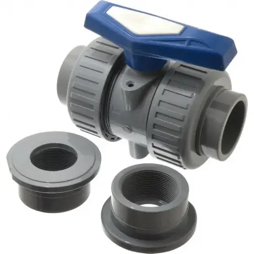 True Union Manual Ball Valve: 2" Pipe, Full Port