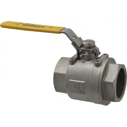 Standard Manual Ball Valve: 2" Pipe, Full Port Standard Manual Ball Valve: 2" Pipe, Full Port