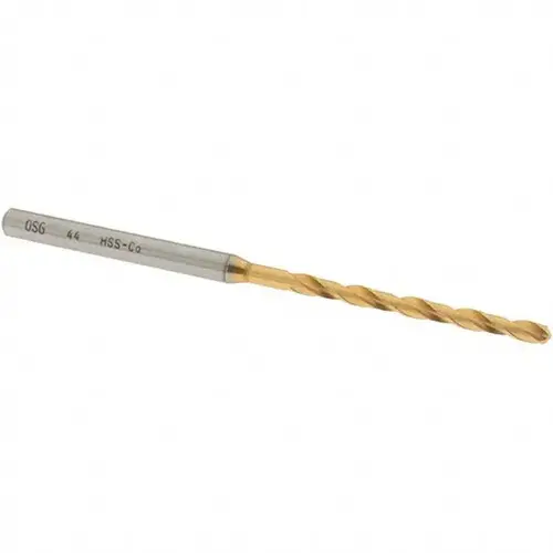 Jobber Length Drill Bit: #44, 130 degree, Cobalt Jobber Length Drill Bit: #44, 130 degree, Cobalt