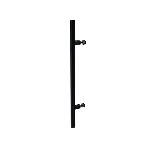 48" Single-Sided 1-1/4" Diameter Ladder Pull - 36" Center-to-Center - Matte Black 48" Single-Sided 1-1/4" Diameter Ladder Pull - 36" Center-to-Center - Matte Black