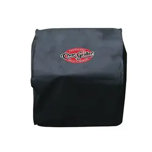 Char-Griller 2455 Char-Griller Side Fire Box Grill Cover, 20 in W, 18 in D, 18 in H, Polyester, Black