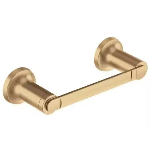 Moen Zyla Series Pivoting Paper Holder, Zinc, Bronzed Gold, Wall Moen Zyla Series Pivoting Paper Holder, Zinc, Bronzed Gold, Wall