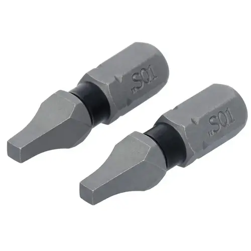 DEWALT TOUGHGRIP Screwdriver Bit, #1 Drive, Square Drive, 1/4 in Shank, Hex Shank, 1 in L, Steel DEWALT TOUGHGRIP Screwdriver Bit, #1 Drive, Square Drive, 1/4 in Shank, Hex Shank, 1 in L, Steel