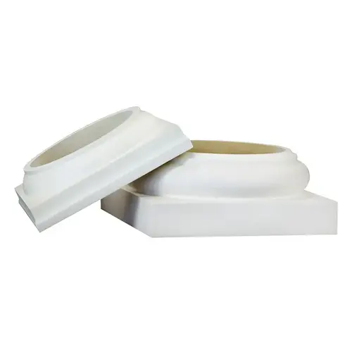 Hb&G PermaCast Plus Series Cap and Base Set, Polyurethane, For: 10 in Size Column