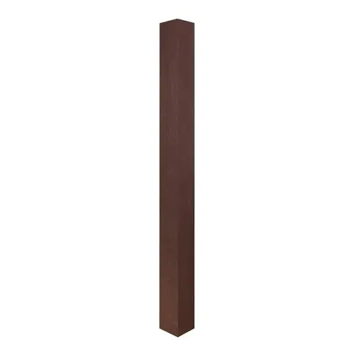 Hb&G PermaCast, RoughSawn Series Column, 10 ft H, Square, Fiberglass Reinforced Polymer