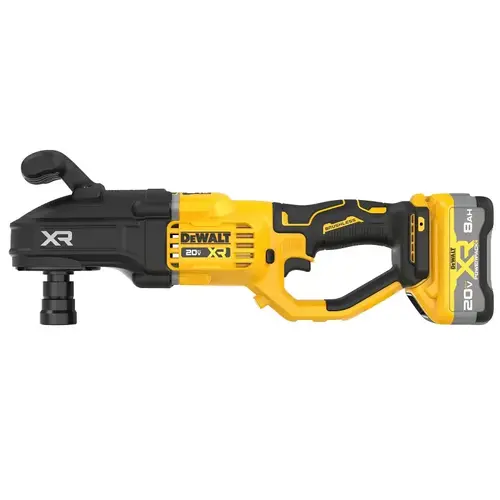DEWALT XR Compact Stud and Joist Drill Kit, Battery Included, 20 V, 8 Ah, 7/16 in Chuck, Keyed Chuck