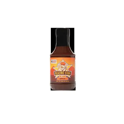 Blazing Star BBQ Sauce, Spicy, 19.25 oz Blazing Star BBQ Sauce, Spicy, 19.25 oz
