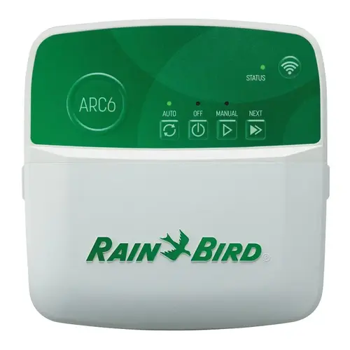 Rain Bird ARC Series International Smart Irrigation Controller, 6-Station, 3-Program, 12 Start Times per Program Rain Bird ARC Series International Smart Irrigation Controller, 6-Station, 3-Program, 12 Start Times per Program
