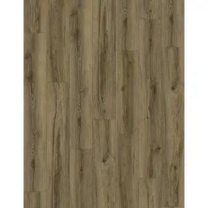 ProSelect Design PF905 ProSelect Design ProFloor Flooring Plank, 60 in L, 9 in W, Stone Plastic Composite/Vinyl, Smoky Brown - pack of 5