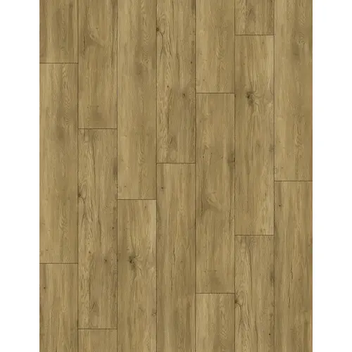 ProSelect Design ProFloor Flooring Plank, 60 in L, 9 in W, Stone Plastic Composite/Vinyl, York Maple - pack of 5