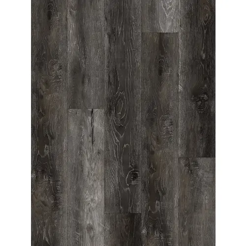ProSelect Design ProFloor Flooring Plank, 48 in L, 7 in W, Stone Plastic Composite/Vinyl, Stormy Gray - pack of 12