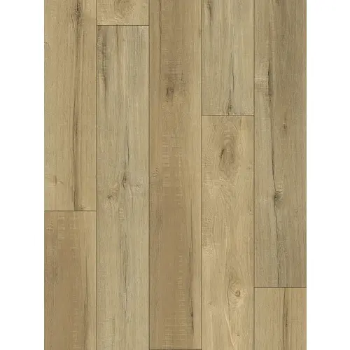 ProSelect Design ProFloor Flooring Plank, 48 in L, 7 in W, Stone Plastic Composite/Vinyl, Orleans Timber - pack of 12