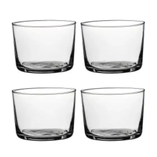 Anchor Hocking Whitman Series Serving Bowl Set, 207 mL, 16.5 cm Dia, Glass, Clear