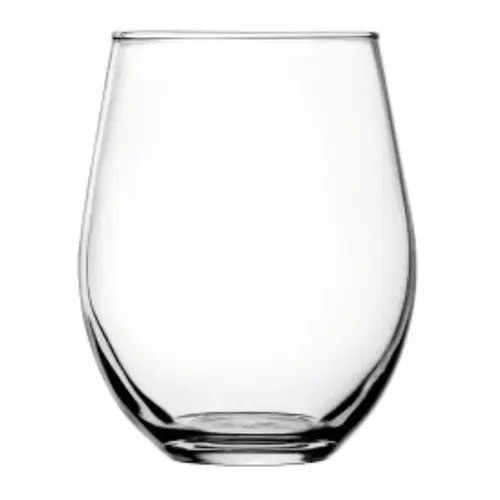 Anchor Hocking 95142 Stemless Glass Set, 20 oz Capacity, Glass, Clear, Dishwasher Safe: Yes