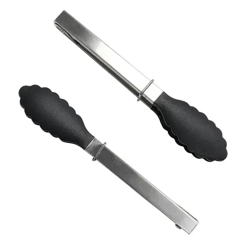 Chef Craft Mini Tongs, 7 in L, Nylon, Dishwasher Safe: Yes Chef Craft Mini Tongs, 7 in L, Nylon, Dishwasher Safe: Yes