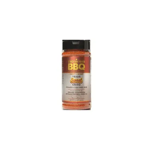 Chicken Fried BBQ Seasoning, Texas Sweet Grind, 10.3 oz Chicken Fried BBQ Seasoning, Texas Sweet Grind, 10.3 oz
