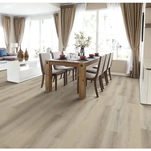 Healthier Choice Flooring Laminate Flooring Plank, 4-Sided Bevel Profile, Wood, Lakeview, 48 in L, 7.7 in W - pack of 10