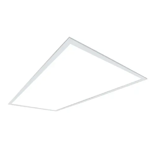Metalux CGTS Series Panel Light, 120/277 V, 52.8 W, LED Lamp, 6648 Lumens, 5000 K Color Temp, White Fixture