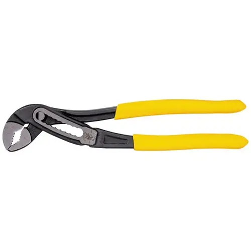 Klein Tools D504-7 Pump Plier, 7-3/8 in OAL, 1-3/8 in Jaw, Yellow Handle