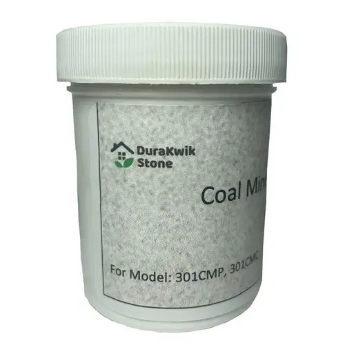 DuraKwik Stone Touchup Paint, Coal Mine Black, 3 oz Jar