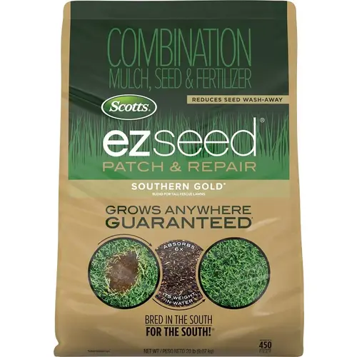 Scotts EZ Seed Southern Gold Grass Seed and Fertilizer, 20 lb
