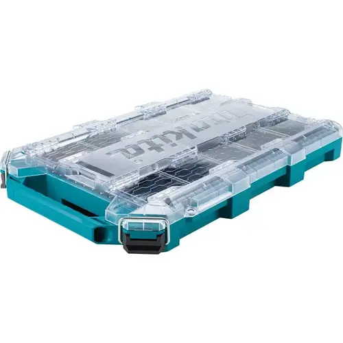 Makita MAKTRAK Low-Profile Medium Organizer, 479 cu-in, Copolymer/Resin, Teal