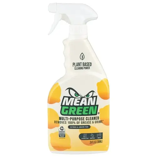 Mean Green Multi-Purpose Cleaner, 24 oz, Liquid, Citrus, Green Tea Mean Green Multi-Purpose Cleaner, 24 oz, Liquid, Citrus, Green Tea