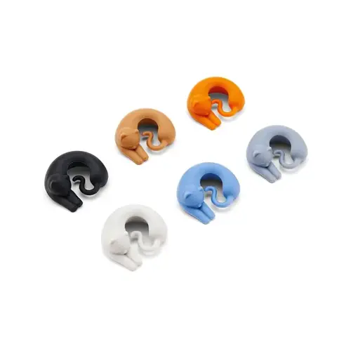 Fred & FRIENDS Wine Glass Marker, Specifications: Cuddly Cats Design, Rubber/Silicone, 6 PK Fred & FRIENDS Wine Glass Marker, Specifications: Cuddly Cats Design, Rubber/Silicone, 6 PK