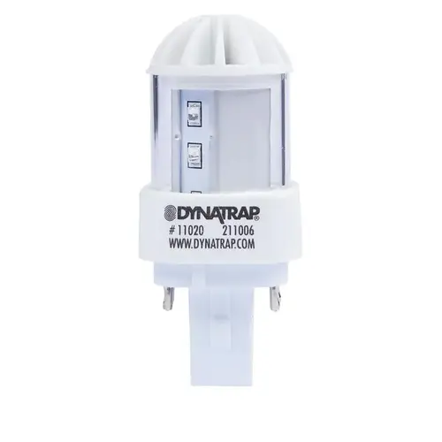 Dynatrap Replacement Light Bulb, UV LED, Glass, White, For: Dynatrap DT162 and DT1130 Mosquito and Insect Traps